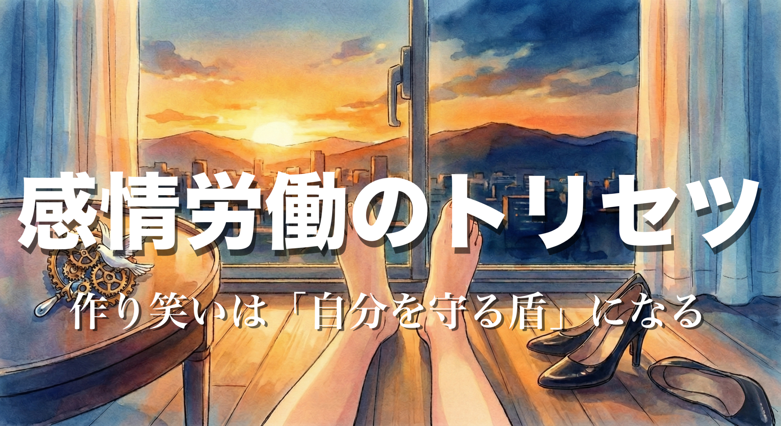 感情労働のトリセツー作り笑いは「自分を守る盾」になる